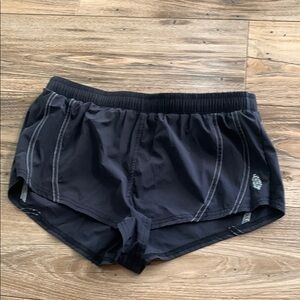 Free People Black Athletic Shorts